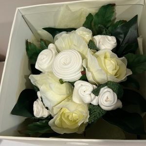 Baby Blooms Gender Neutral Baby Gift Set Flower Bouquet!